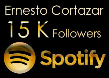 Ernesto Cortazar reaches 15,000 Followers on Spotify