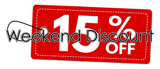 Weekend Discount 15% off all MP3 Albums
