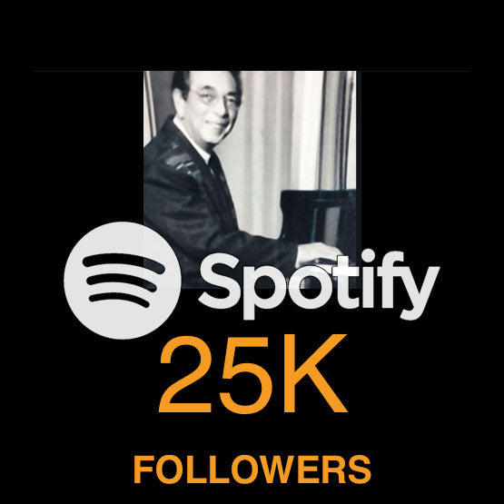 Ernesto Cortazar reaches 25,000 Followers on Spotify