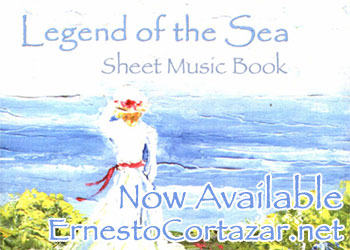 Legend Of The Sea - Piano Sheet Music Book now available on ErnestoCortazar.net