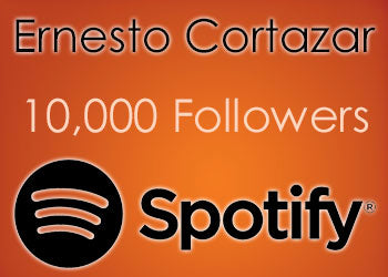 Ernesto Cortazar Reaches 10,000 Followers on Spotify