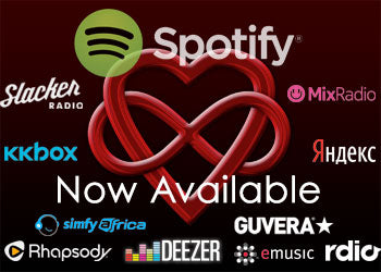 "Infinite Love" Now Available On Spotify, Rhapsody, Deezer, Rdio, eMusic, simfy, MixRadio, Slacker, Guvera, kkbox, Yandex