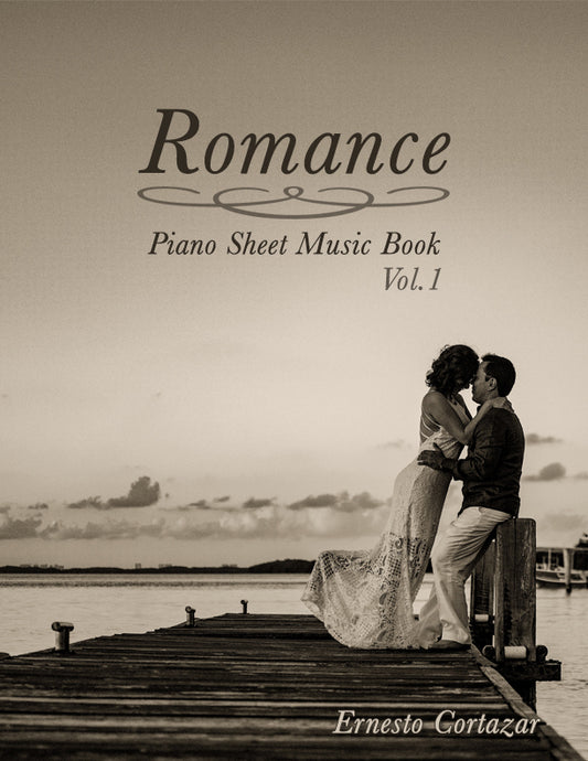 Romance Piano Sheet Music Book Vol. 1 Composed by Ernesto Cortazar