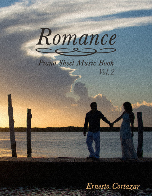 Romance Piano Sheet Music Book Vol. 2 Composed by Ernesto Cortazar